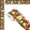 Wrapables 60 Feet Bulletin Board Borders, Adhesive Decorative Trim Stickers, Christmas Foliage